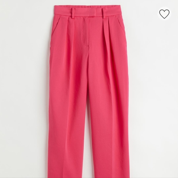COPY - Hot pink liocell and viscose dress pants - Picture 2 of 3